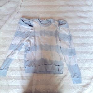 Bishop + Young Light Blue Knit Top